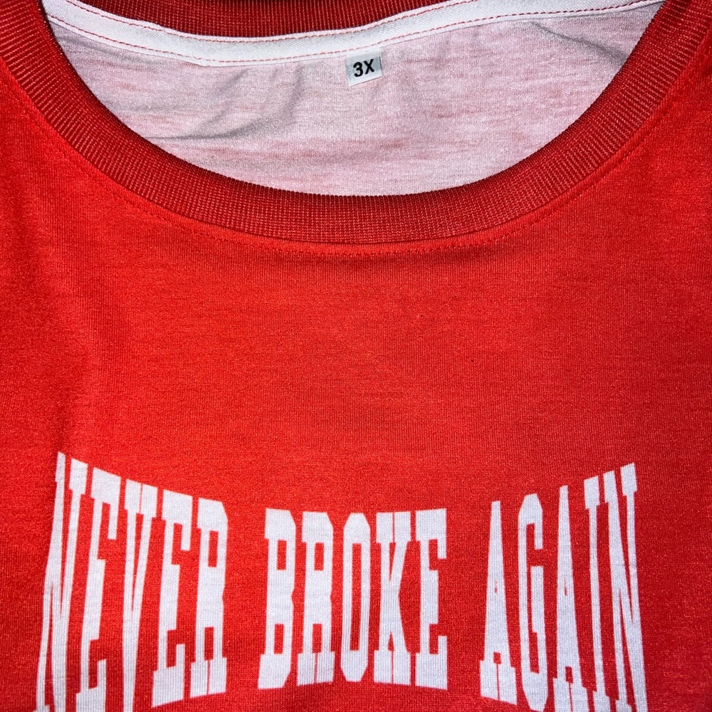 NBA -Never Broke Again 3X Ombre T-shirt